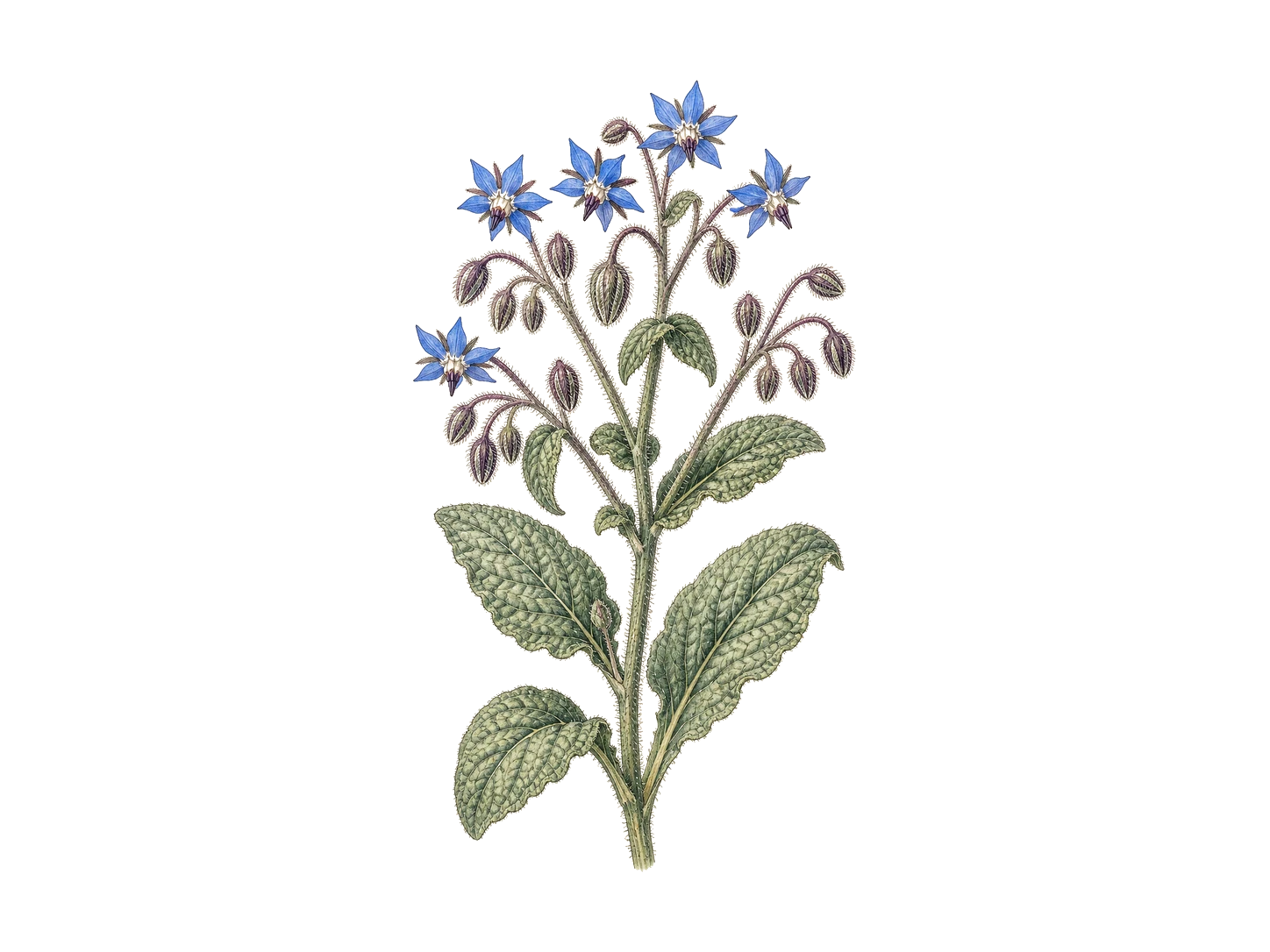 Borage plant