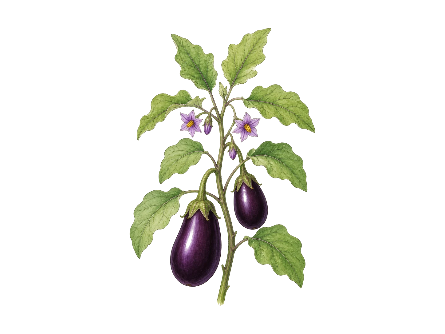 Eggplant plant