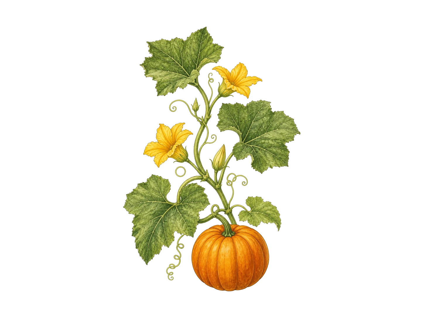 Pumpkin plant