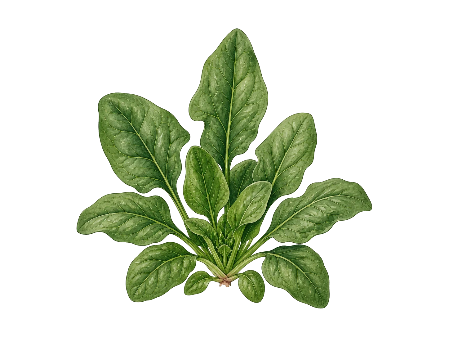 Spinach plant